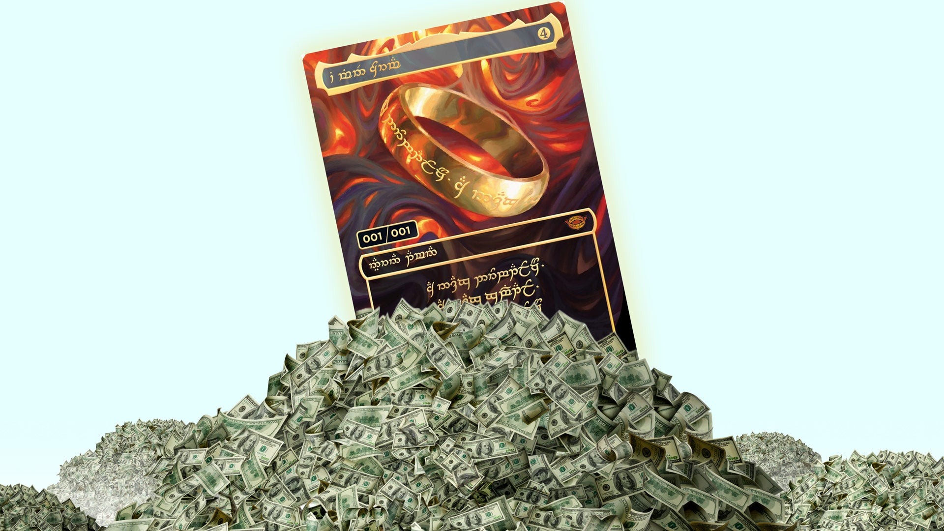 赏金高达200万美元的《万智牌》“魔戒”卡片已经出现