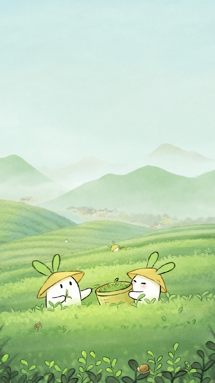 《<a href=https://www.cujc.cn/Game/8073.html target=_blank class=infotextkey>桃源深处有人家</a>》二十四节气谷雨节气壁纸