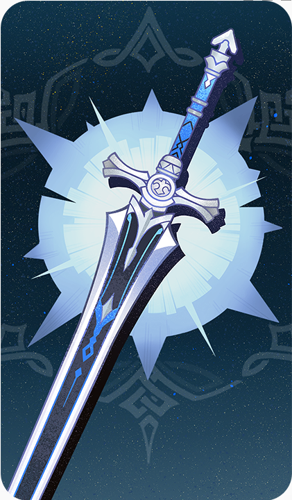 《<a href=https://www.cujc.cn/Game/6787.html target=_blank class=infotextkey>原神</a>》七圣召唤白铁大剑介绍