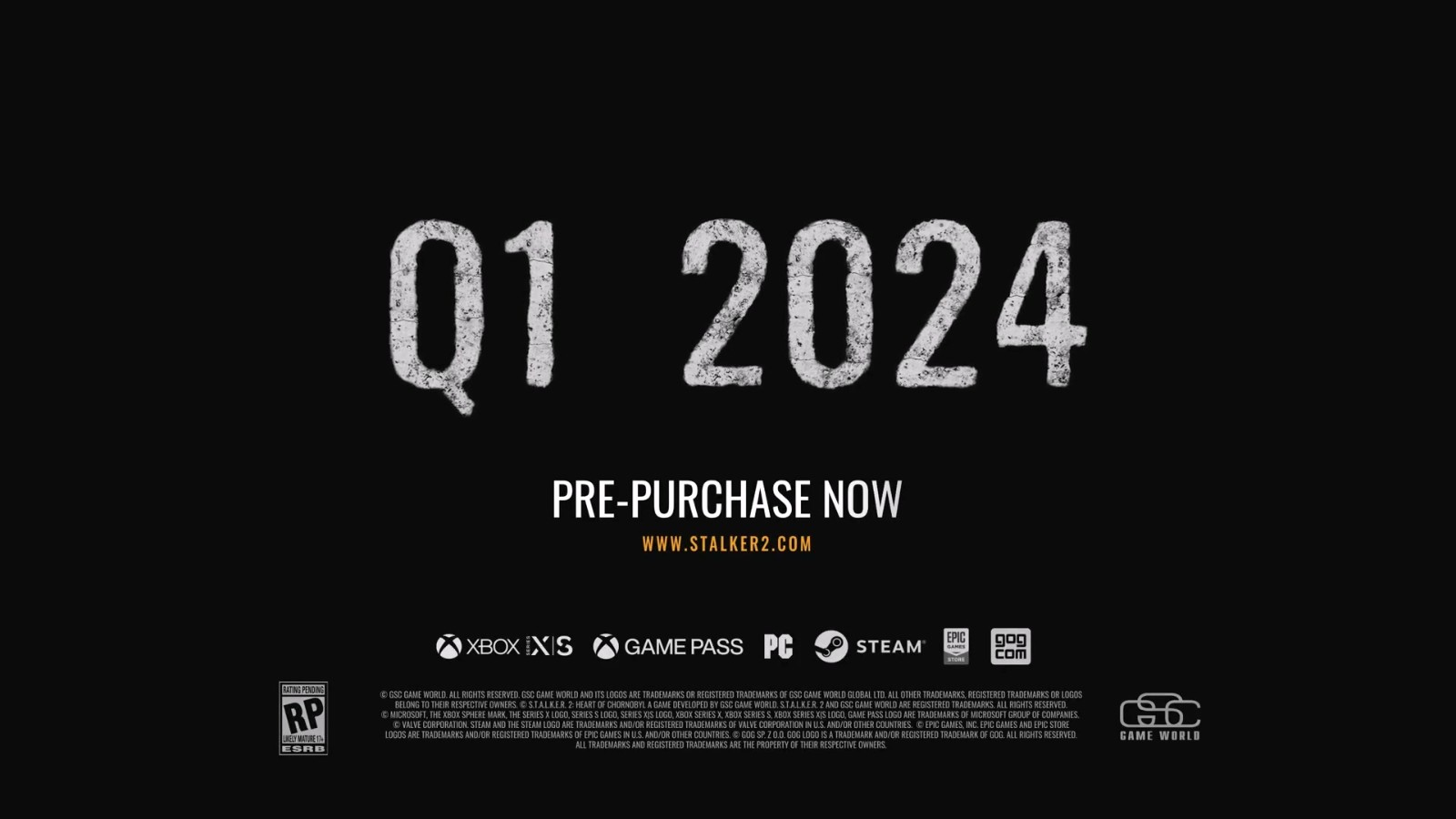 《潜行者2》跳票至2024年Q1 新预告释出