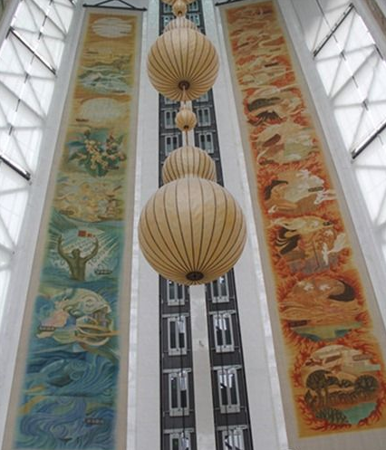 世界之最：最大的挂毯——《渊·源》艺术挂毯