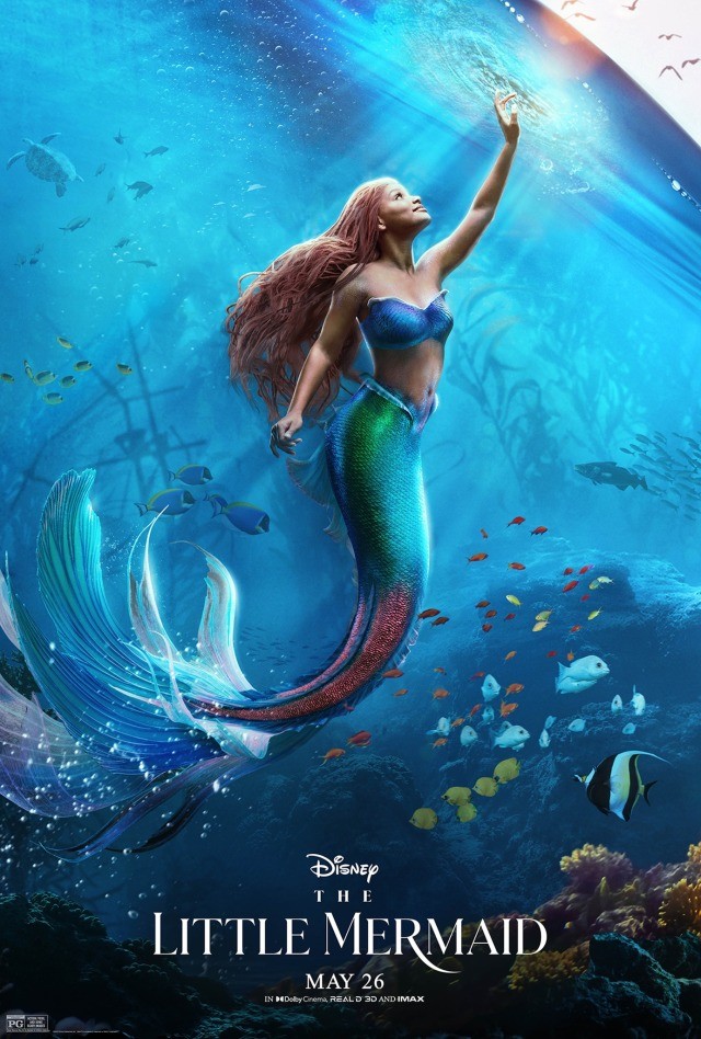 《小美人鱼》国内上映首日票房249万 观众难接受黑人鱼