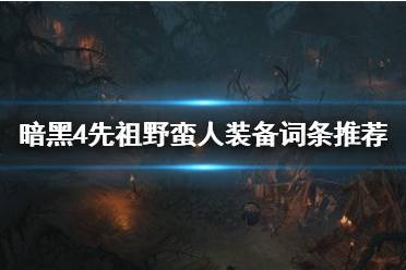 《暗黑破坏神4》攻略——先祖野蛮人装备词条推荐