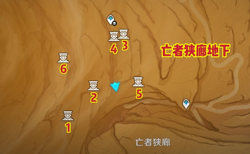 《<a href=https://www.cujc.cn/Game/6787.html target=_blank class=infotextkey>原神</a>》亡者狭廊地下圣章石攻略